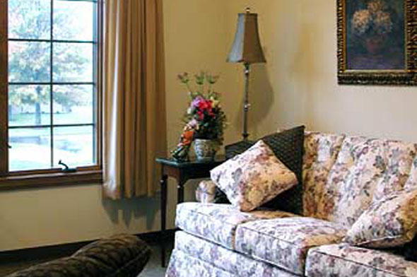 Park Village Health Care Assisted Living Two-Bedroom Living Room