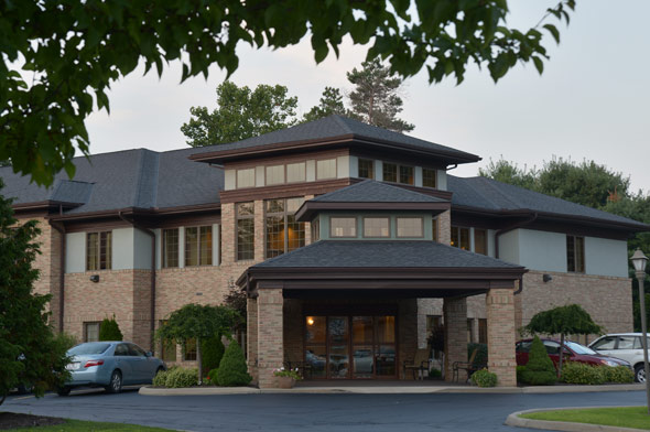 Park Village Health Care Independent Living Entrance