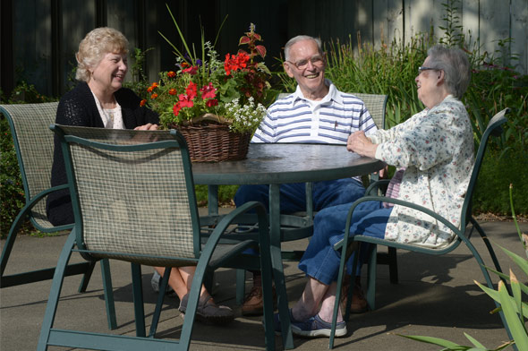 Park Village Health Care Courtyard