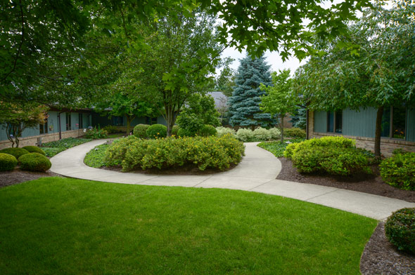 Park Village Health Care Courtyard